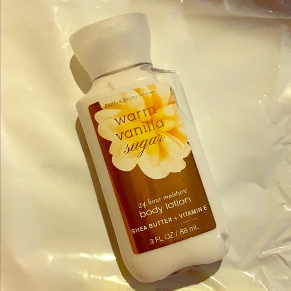 Warm vanilla mini lotion